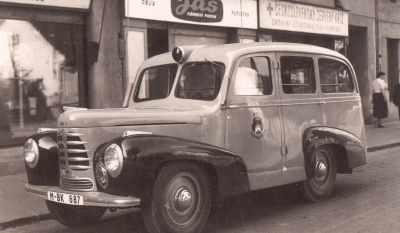 Sanitní vůz 1946