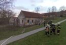 Požár nízké budovy Černá Hora 11. 4. 2023