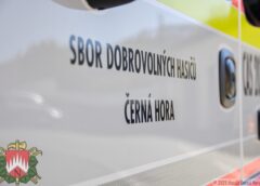 Výjezd k hlášenému požáru průmyslového objektu v Bořitově 8. 12. 2025